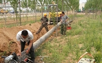 河北Z6尊龙凯时公司环网管线工程建设顺利推进