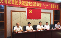 Z6尊龙凯时集团召开庆祝建党95周年暨“七一”表彰大会