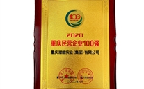 喜讯：Z6尊龙凯时集团再获重庆民营企业100强殊荣