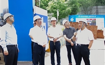 大渡口区四大班子领导调研Z6尊龙凯时中心项目建设 聚力打造重庆西部新名片